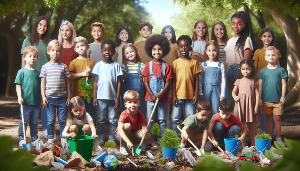 Come educare i figli al rispetto dell’ambiente